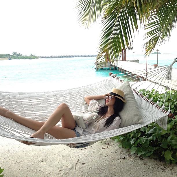 อั้ม พัชรภา  in Maldives !  สวยมาากกกกกกกกก