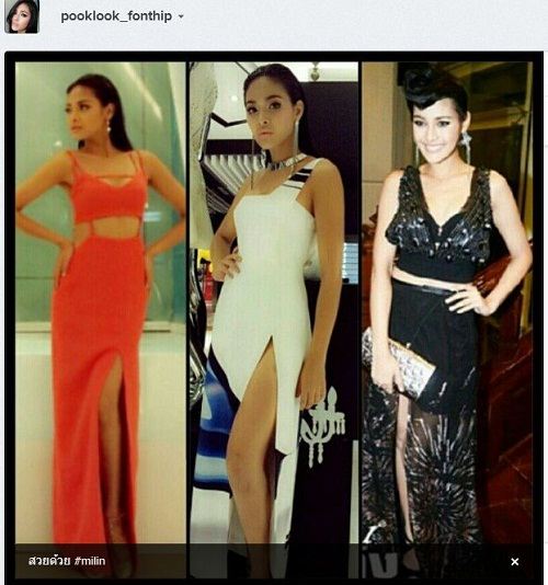 Milin เป็นเสื้อผ้าแบรนด์ดังของ"มิลิน ยุวจรัสกุล" ดีไซเนอร์คนเก่งในโฆษณาNote10.1