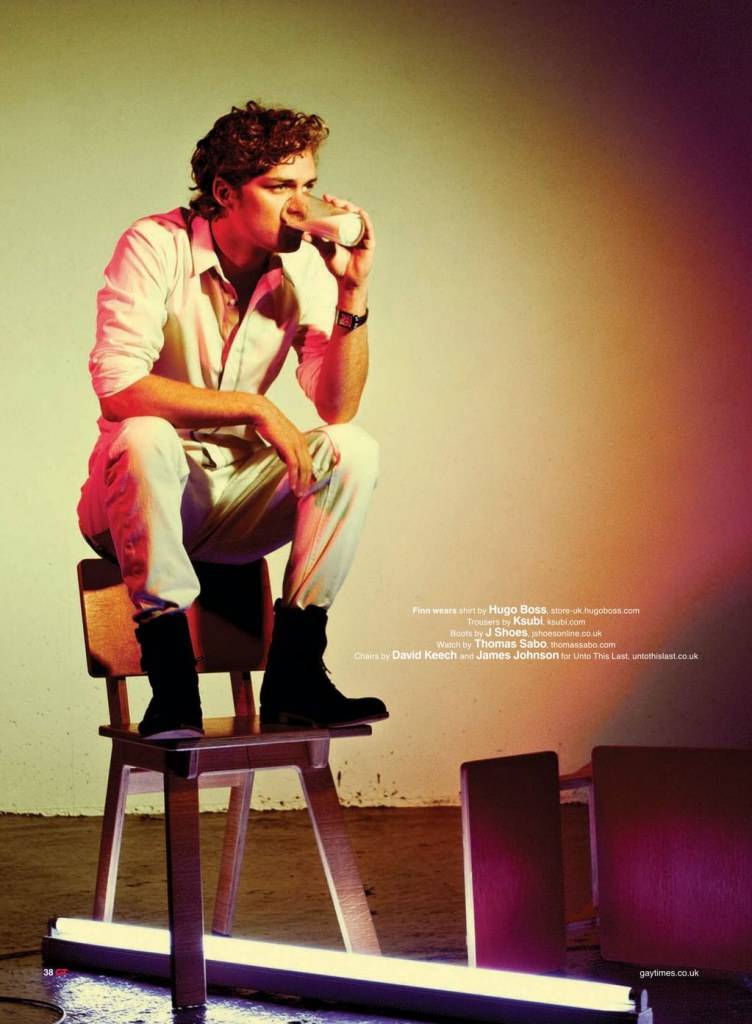 Finn Jones @ Gay Times Magazine February 2013