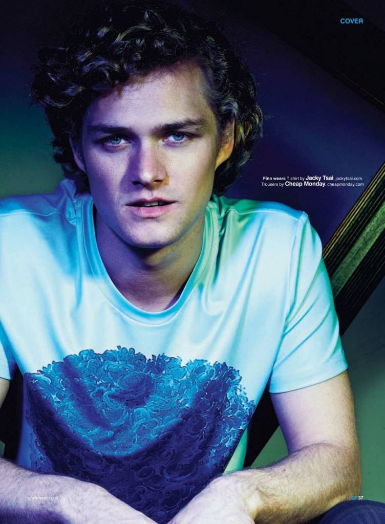 Finn Jones @ Gay Times Magazine February 2013