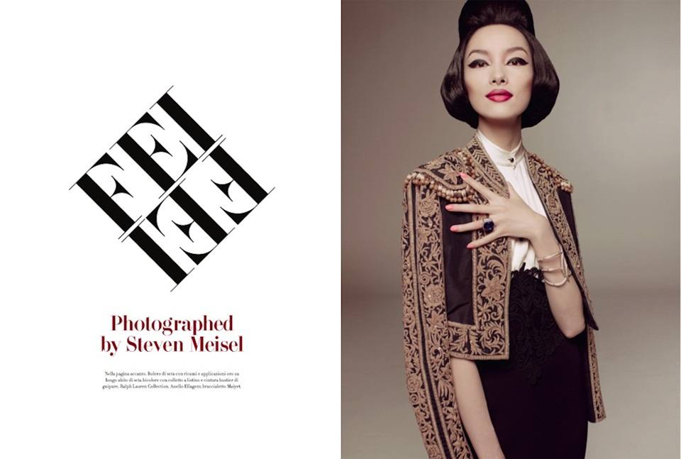 Fei Fei Sun @ Vogue Italia January 2013