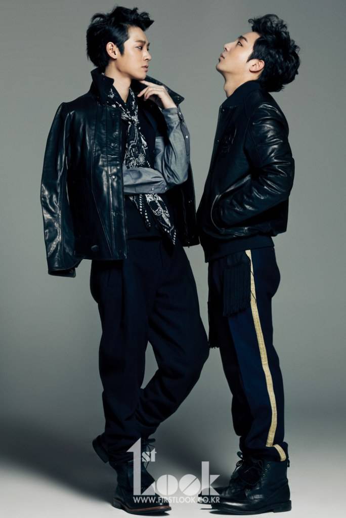 Roy Kim & Jung Joon Young @ 1st Look Magazine vol.36 January 2013