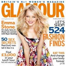 Emma Stone @ Glamour UK February 2013