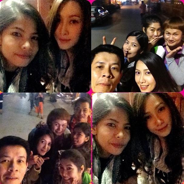 ยุ้ย จีรนันท์หน้าสด เที่ยวถนนคนเดินยังสวย