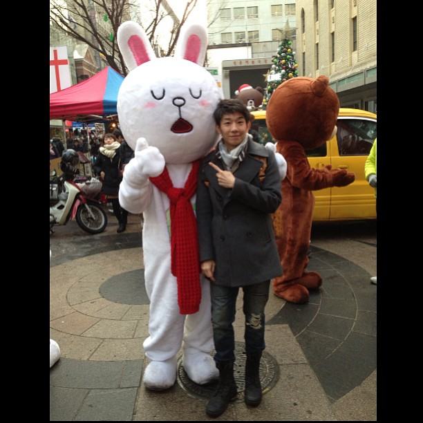 เจี๊ยบ พิจิตรา - บอย  หวานฉ่ำรับปีใหม่ ควงกันไปสวีทเกาหลี