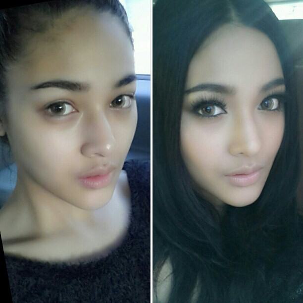 ปุ๊กลุ๊ก ฝนทิพย์  อวดความสวยผ่านInstagram