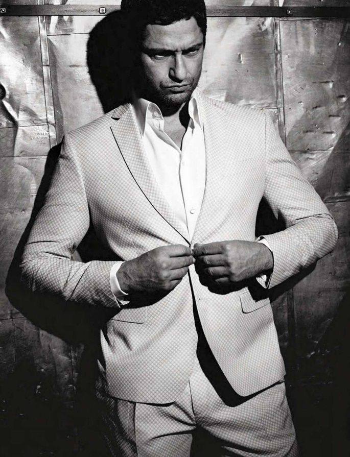 Gerard Butler @ L'Uomo Vogue January 2013