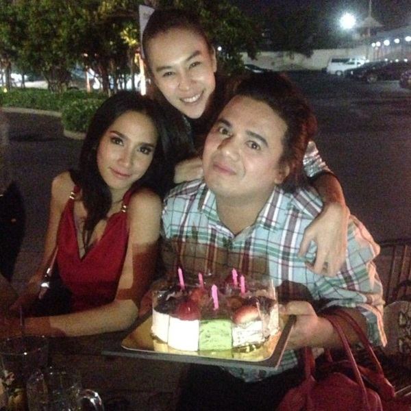 'อั้ม พัชราภา'ร่วมแสดงความยินวันเกิด'เอ ศุภชัย'