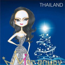 ภาพการ์ตูนของ  น้องริด้า  ณัฐพิมล นาฏยลักษณ์ Miss Universe Thailand 2012