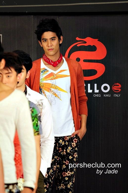 pic -พอร์ช ศรัณย์ งานเดินแบบ Cheq, Fratello and City Gear "The Voice of Spring" Show 2013