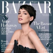 Anne Hathaway @ Harper's Bazaar UK February 2013