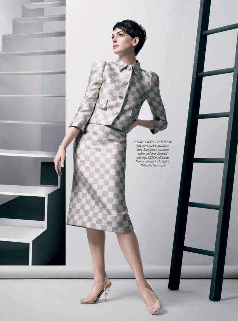 Anne Hathaway @ Harper's Bazaar UK February 2013