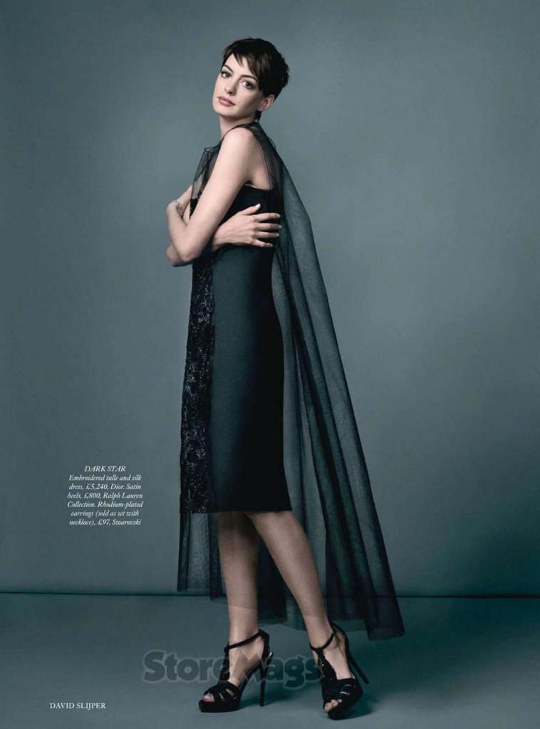 Anne Hathaway @ Harper's Bazaar UK February 2013