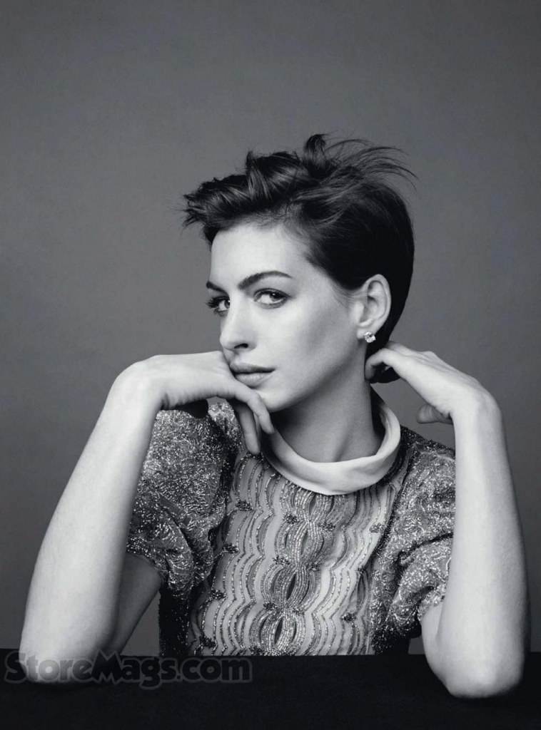 Anne Hathaway @ Harper's Bazaar UK February 2013