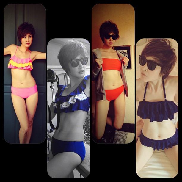 ว้าว! คุณแม่คนสวย ษา วรรณษา อวดหุ่นเป๊ะในบิกินี่สุดเริ่ด