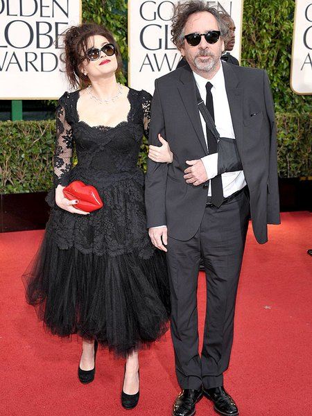 Helena Bonham Carter and Tim Burton