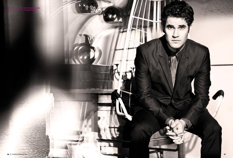 Darren Criss @  Essential Homme January/February 2013