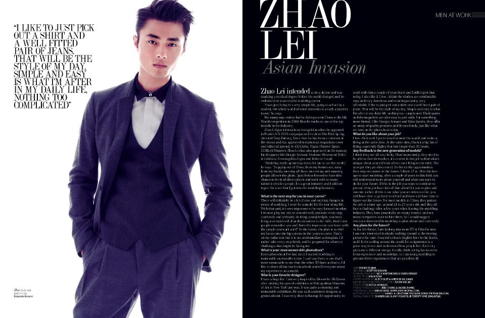 Alex Lundqvist , Garrett Neff & Zhao Lei @ August Man Malaysia November 2012