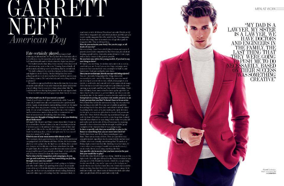 Alex Lundqvist , Garrett Neff & Zhao Lei @ August Man Malaysia November 2012