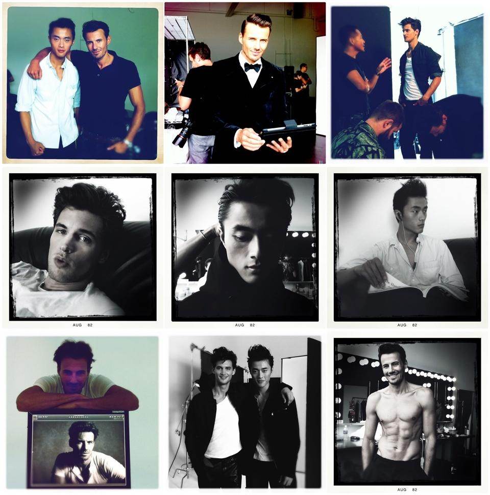 Alex Lundqvist , Garrett Neff & Zhao Lei @ August Man Malaysia November 2012