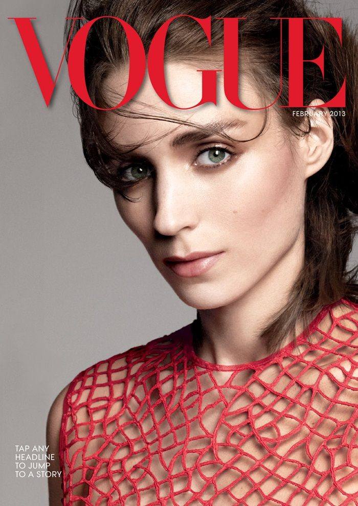 Rooney Mara @ Vogue US February 2013