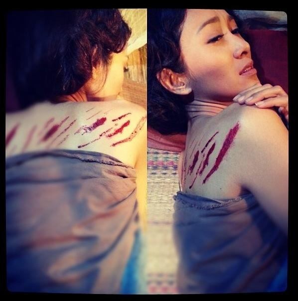 ท่านขุนใจร้าย เฆี่ยนแม่เนียนหลังลาย(ยุ้ย จีรนันท์) อาญารัก