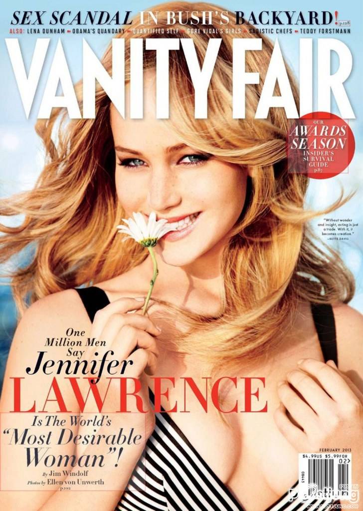 Jennifer Lawrence @ Vanity Fair February 2013