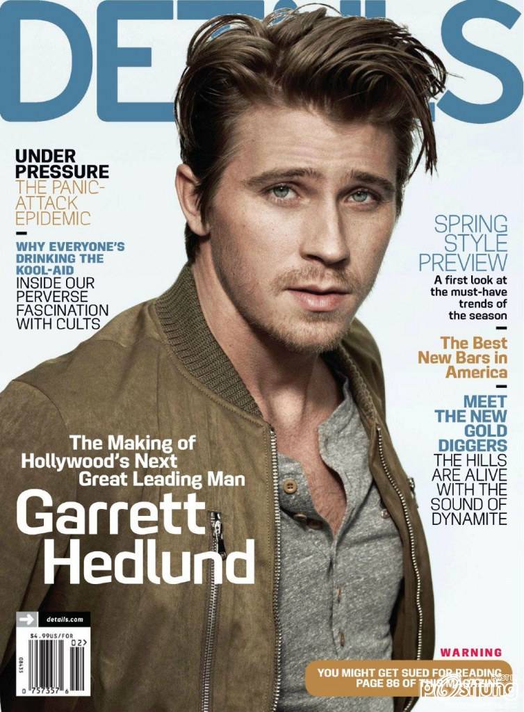 Garrett Hedlund @ Details USA February 2013