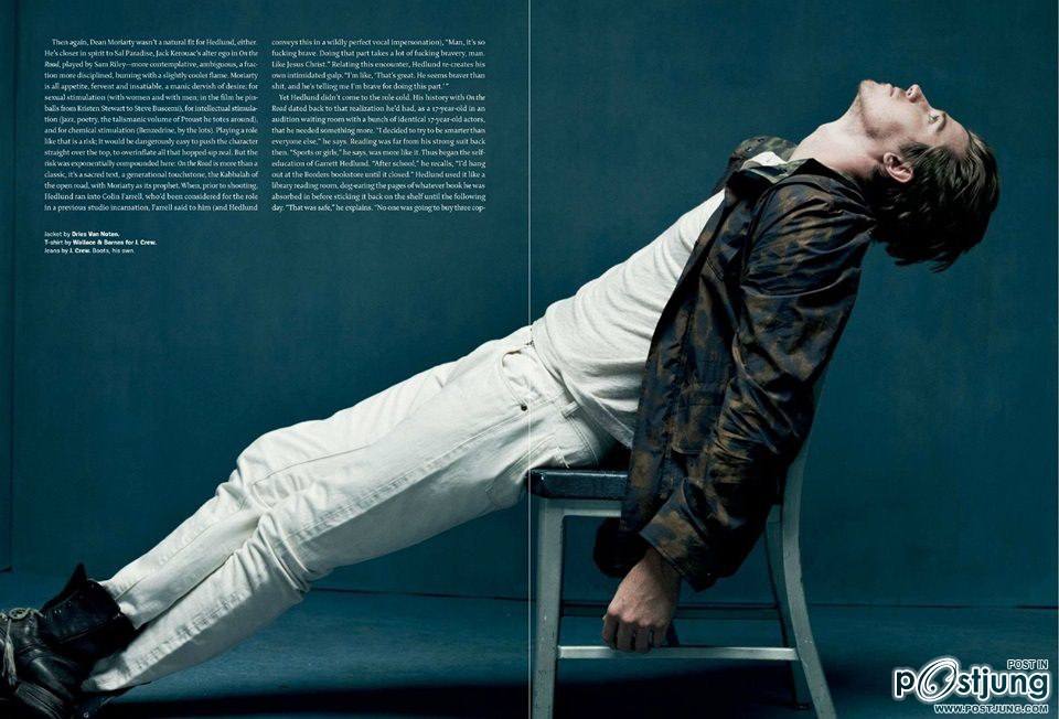 Garrett Hedlund @ Details USA February 2013