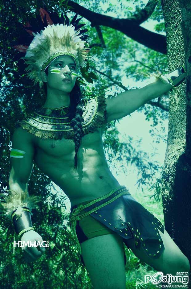 แบบแนวอินเดียแดง