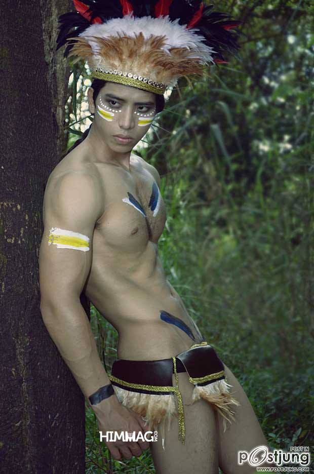 แบบแนวอินเดียแดง