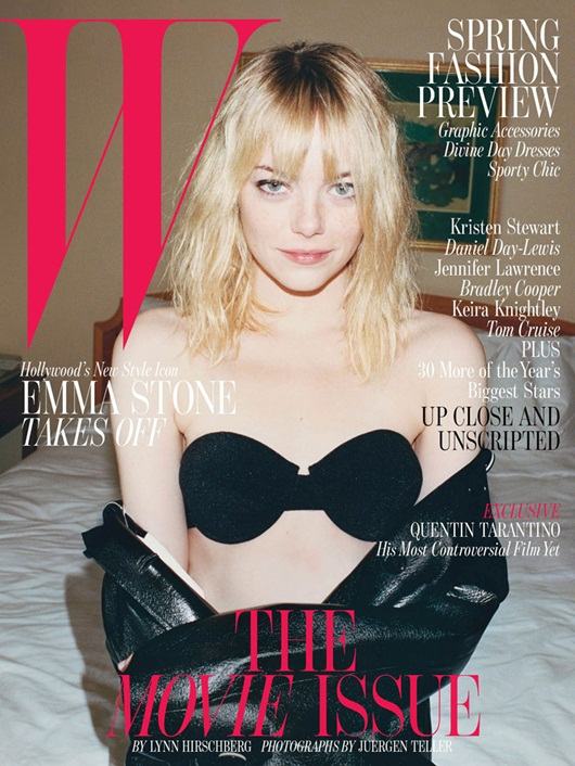 Emma Stone @ W Magazine February 2013
