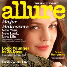 Drew Barrymore @ Allure January 2013