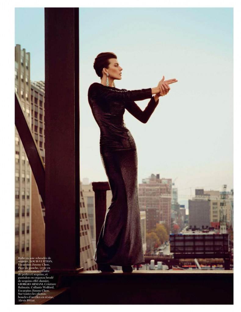 Milla Jovovich @ Vogue Paris February 2013