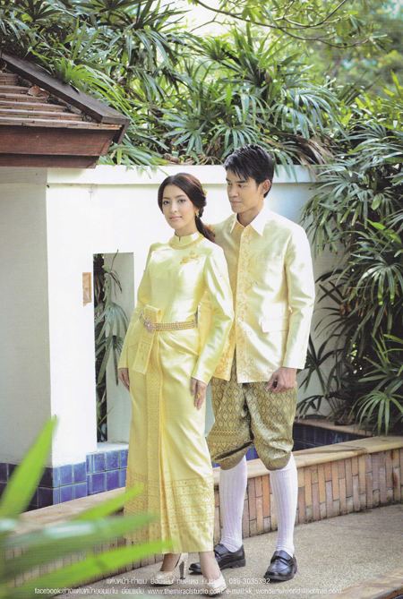 แฟชั่น ชุดไทยแต่งงานสวย ๆ ในโทนสีพาสเทลอ่อน ๆ