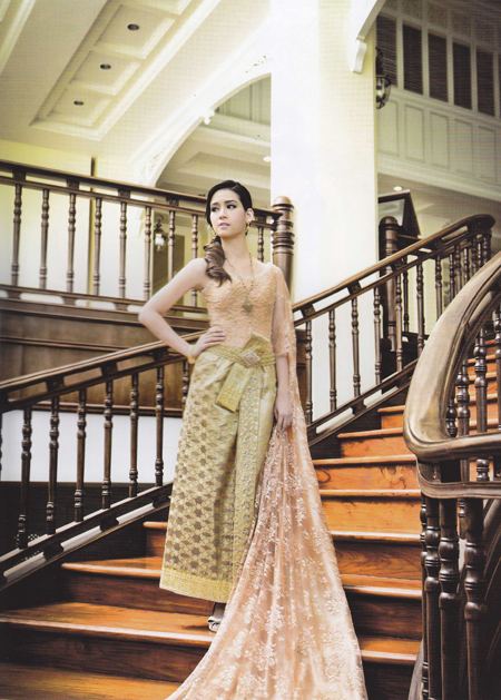 แฟชั่น ชุดไทยแต่งงานสวย ๆ ในโทนสีพาสเทลอ่อน ๆ