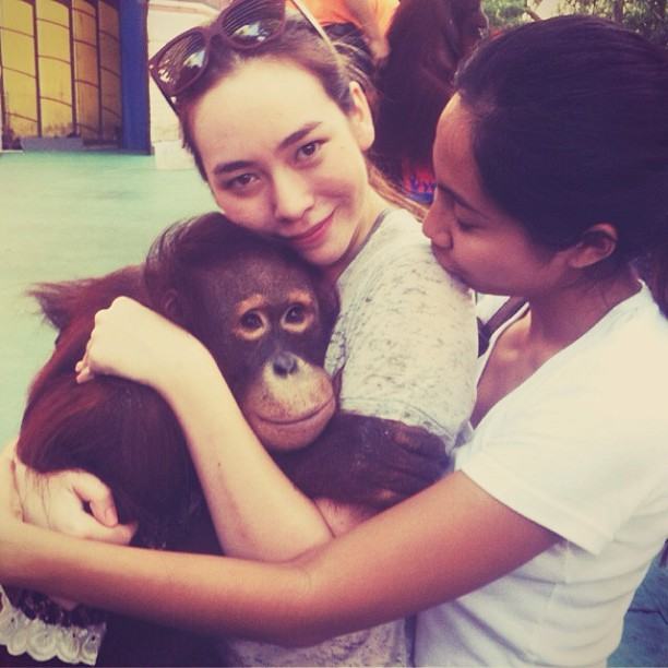 นุช นีรนาท" จาก Instagram นางแบบสาวสวยหมวยอินเตอร์ สวย