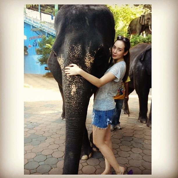 นุช นีรนาท" จาก Instagram นางแบบสาวสวยหมวยอินเตอร์ สวย