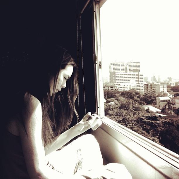 นุช นีรนาท" จาก Instagram นางแบบสาวสวยหมวยอินเตอร์ สวย