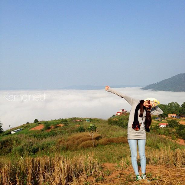 อายส์ กมลเนตร สาวสวยสุดแนววว