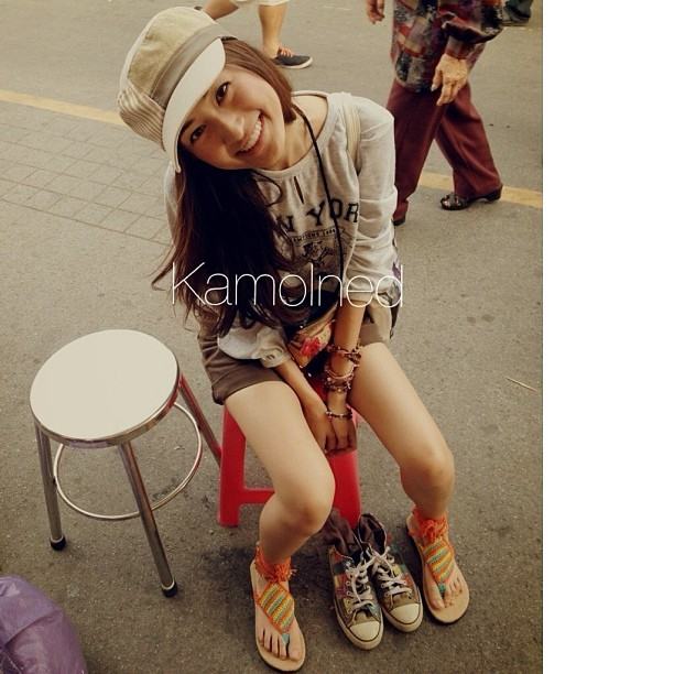 อายส์ กมลเนตร สาวสวยสุดแนววว