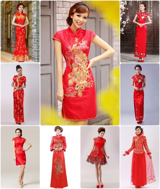 แฟชั่น ชุดแต่งงานกี่เพ้า ในสไตล์ที่มีความทันสมัย