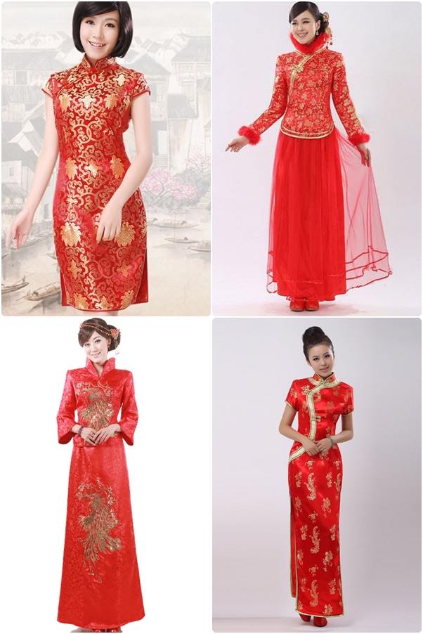 แฟชั่น ชุดแต่งงานกี่เพ้า ในสไตล์ที่มีความทันสมัย