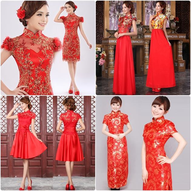 แฟชั่น ชุดแต่งงานกี่เพ้า ในสไตล์ที่มีความทันสมัย