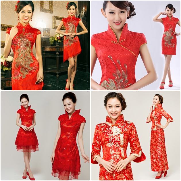 แฟชั่น ชุดแต่งงานกี่เพ้า ในสไตล์ที่มีความทันสมัย