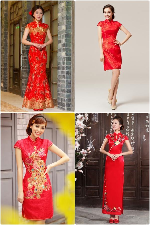 แฟชั่น ชุดแต่งงานกี่เพ้า ในสไตล์ที่มีความทันสมัย