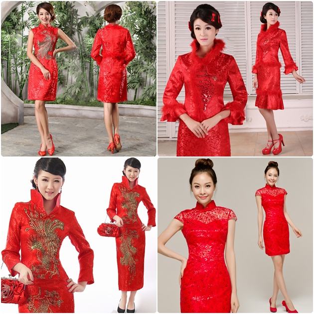 แฟชั่น ชุดแต่งงานกี่เพ้า ในสไตล์ที่มีความทันสมัย