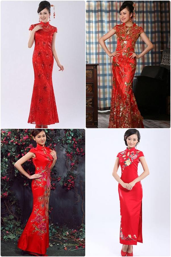 แฟชั่น ชุดแต่งงานกี่เพ้า ในสไตล์ที่มีความทันสมัย