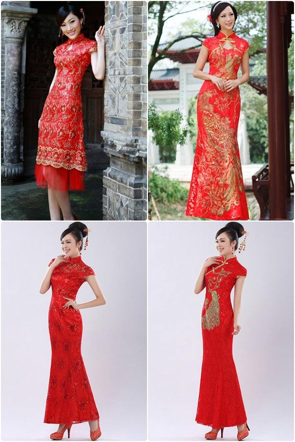 แฟชั่น ชุดแต่งงานกี่เพ้า ในสไตล์ที่มีความทันสมัย