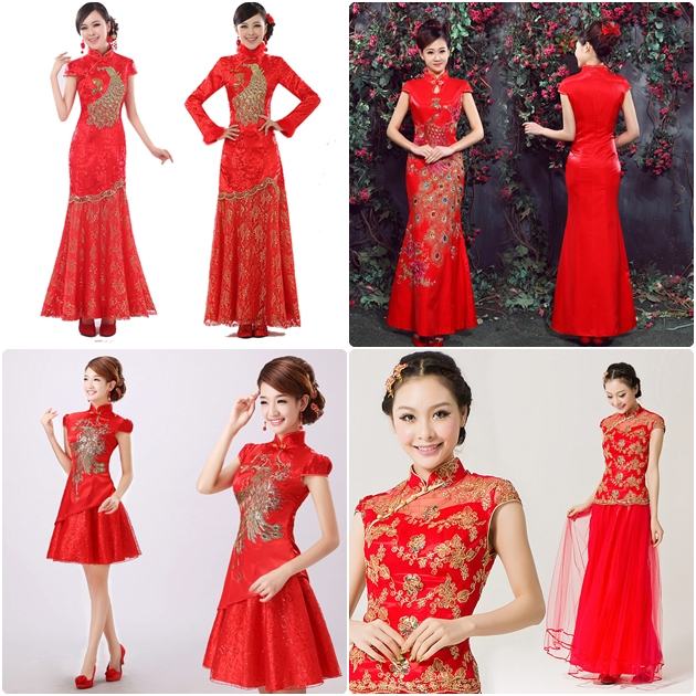 แฟชั่น ชุดแต่งงานกี่เพ้า ในสไตล์ที่มีความทันสมัย